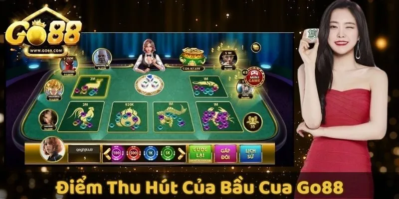 Những yếu tố thu hút bet thủ gia nhập bầu cua Go88