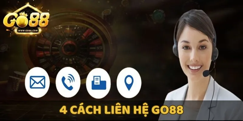 4 cách để liên hệ với GO88