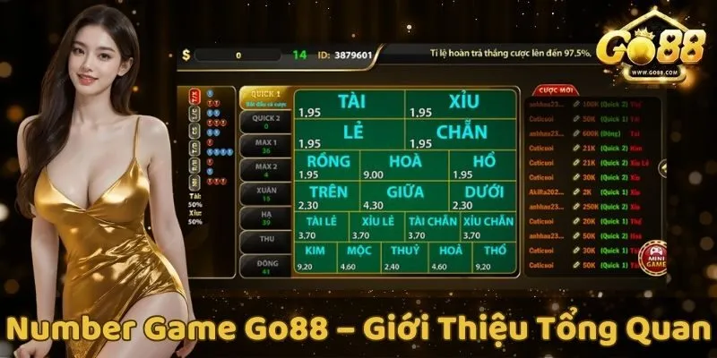 Giới thiệu tổng quan về Number Game GO88 - Trò chơi mini hấp dẫn nhất năm 2024