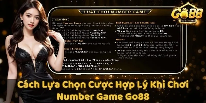 Cách lựa chọn cược hợp lý khi chơi Number Game GO88