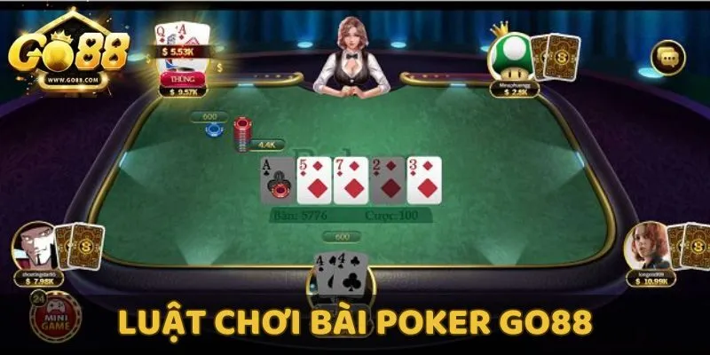 Luật chơi bài Poker Go88