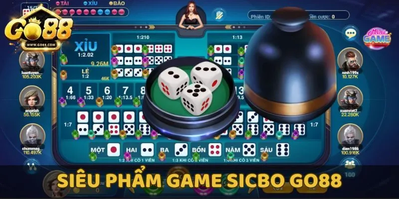 Siêu phẩm game Sicbo Go88