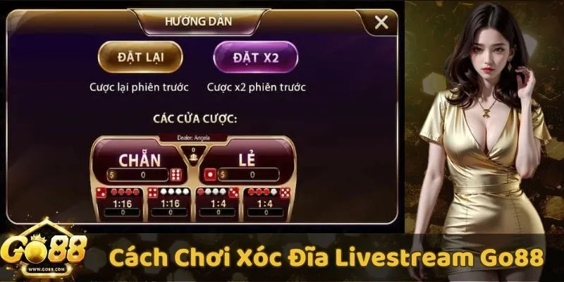 Hướng dẫn chơi xóc đĩa livestream GO88 – Từ A đến Z