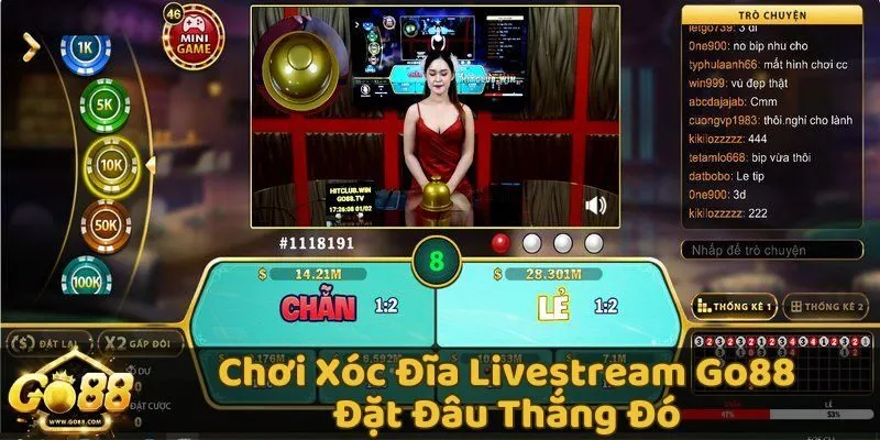 Bí quyết đặt cược hiệu quả trong xóc đĩa livestream GO88