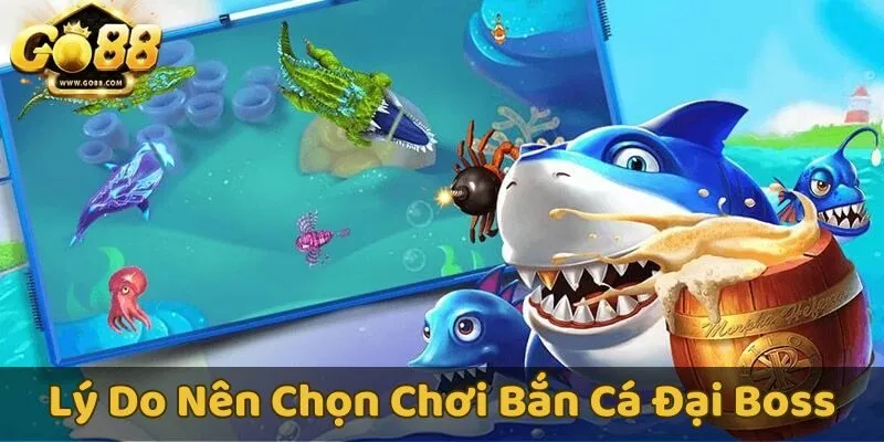 Giao diện đẹp mắt và các tính năng hấp dẫn của Bắn Cá Đại Boss