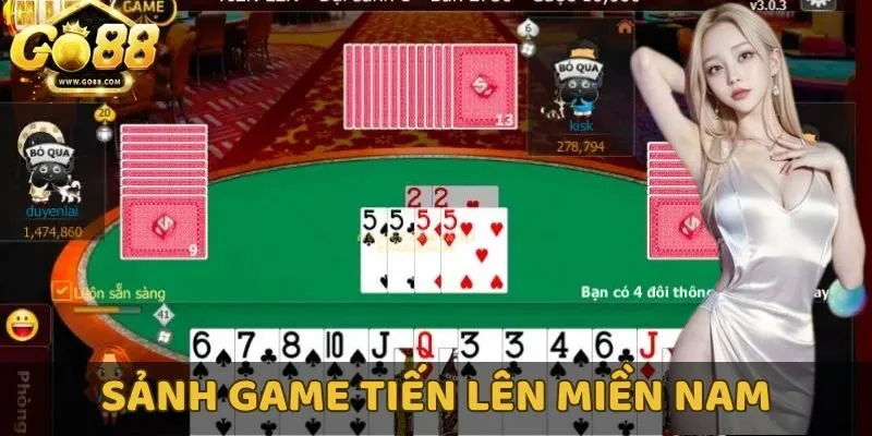 Sảnh game bài Tiến Lên Miền Nam