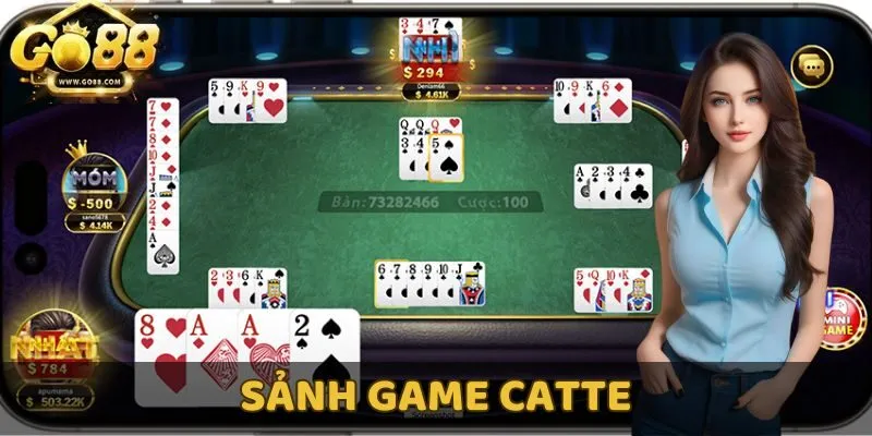 Sảnh game bài Catte
